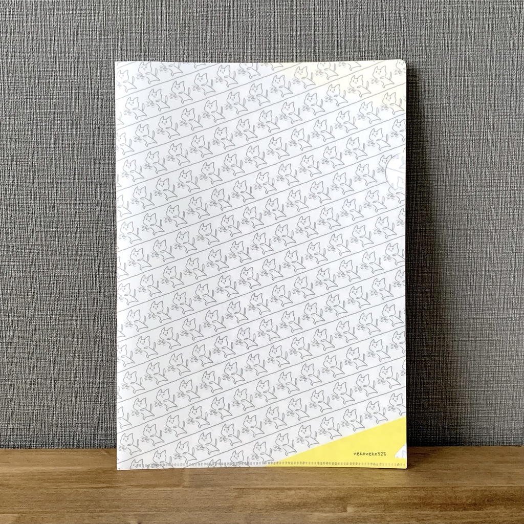 ねこパンチ A4クリアファイル