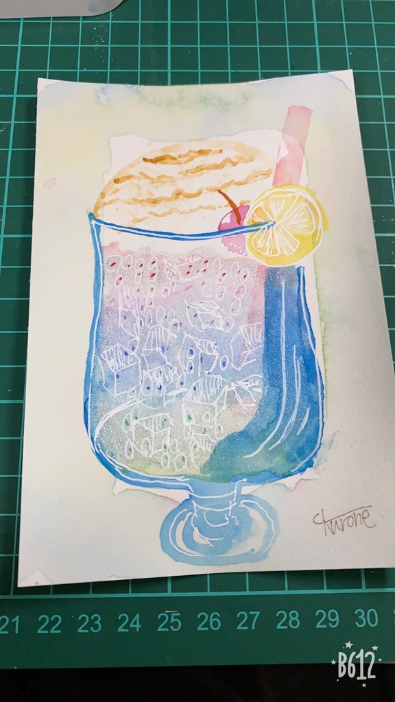 クリームソーダ原画