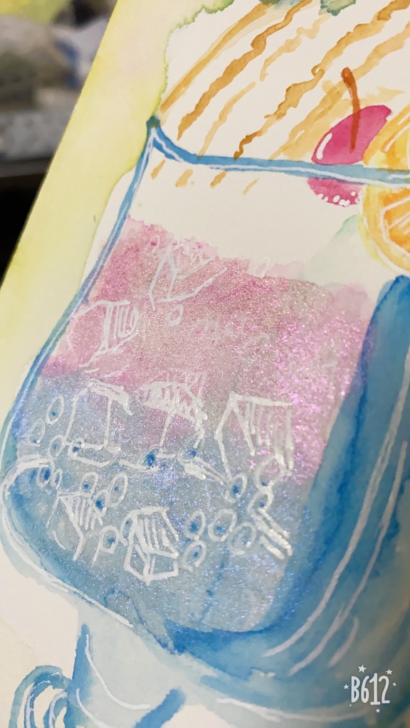 クリームソーダ原画