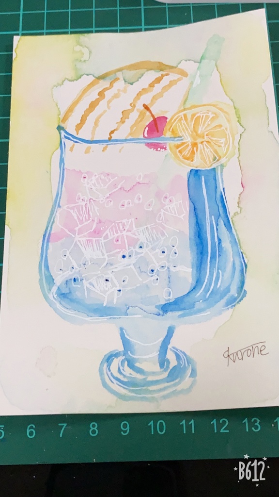 クリームソーダ原画