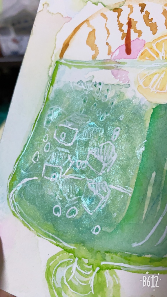 クリームソーダ原画