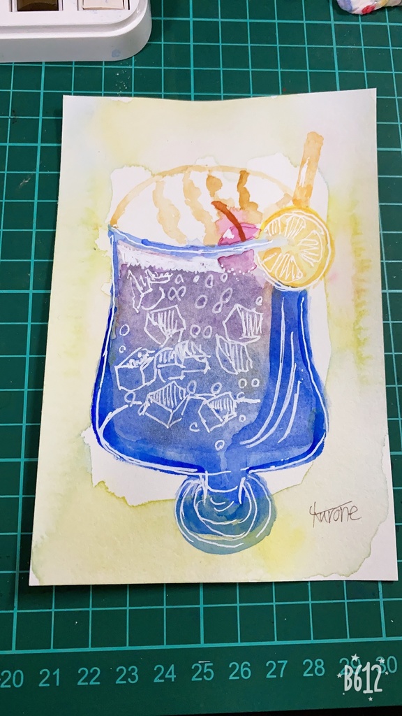 クリームソーダ原画