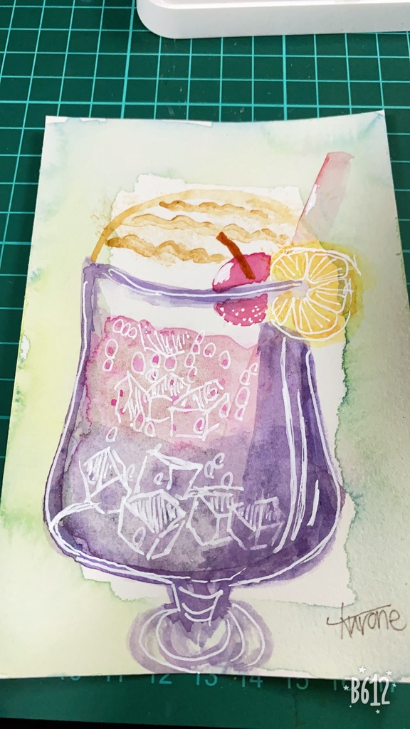 クリームソーダ原画