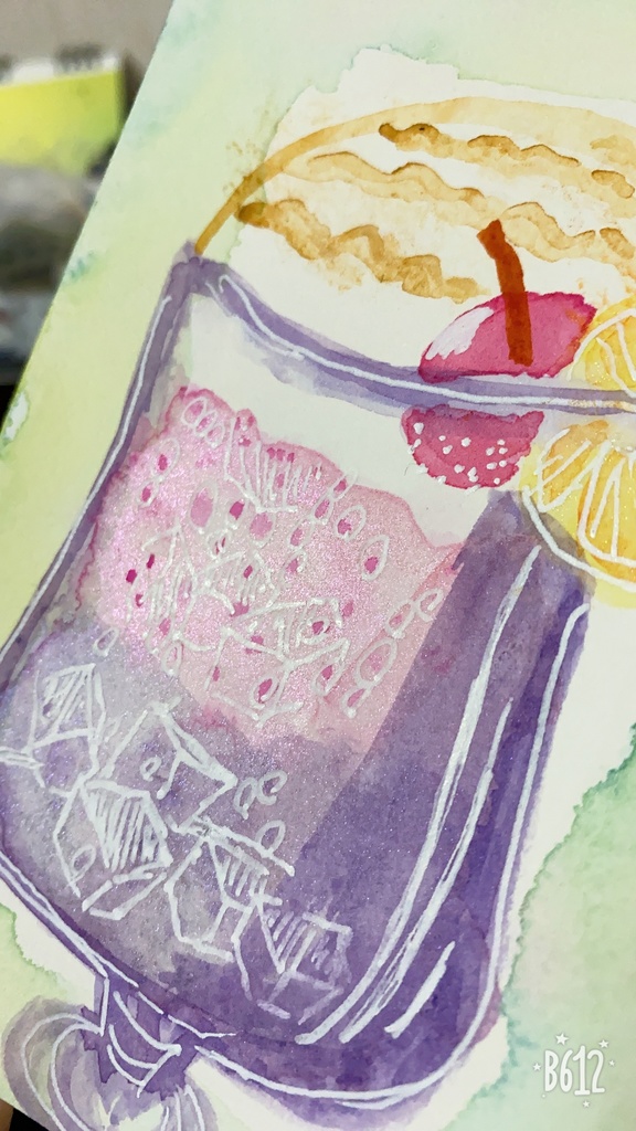 クリームソーダ原画