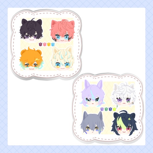 【非公式】アクリルキーホルダー