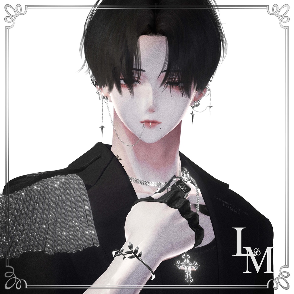 【15アバターMA対応】LeafBracelet #luminous