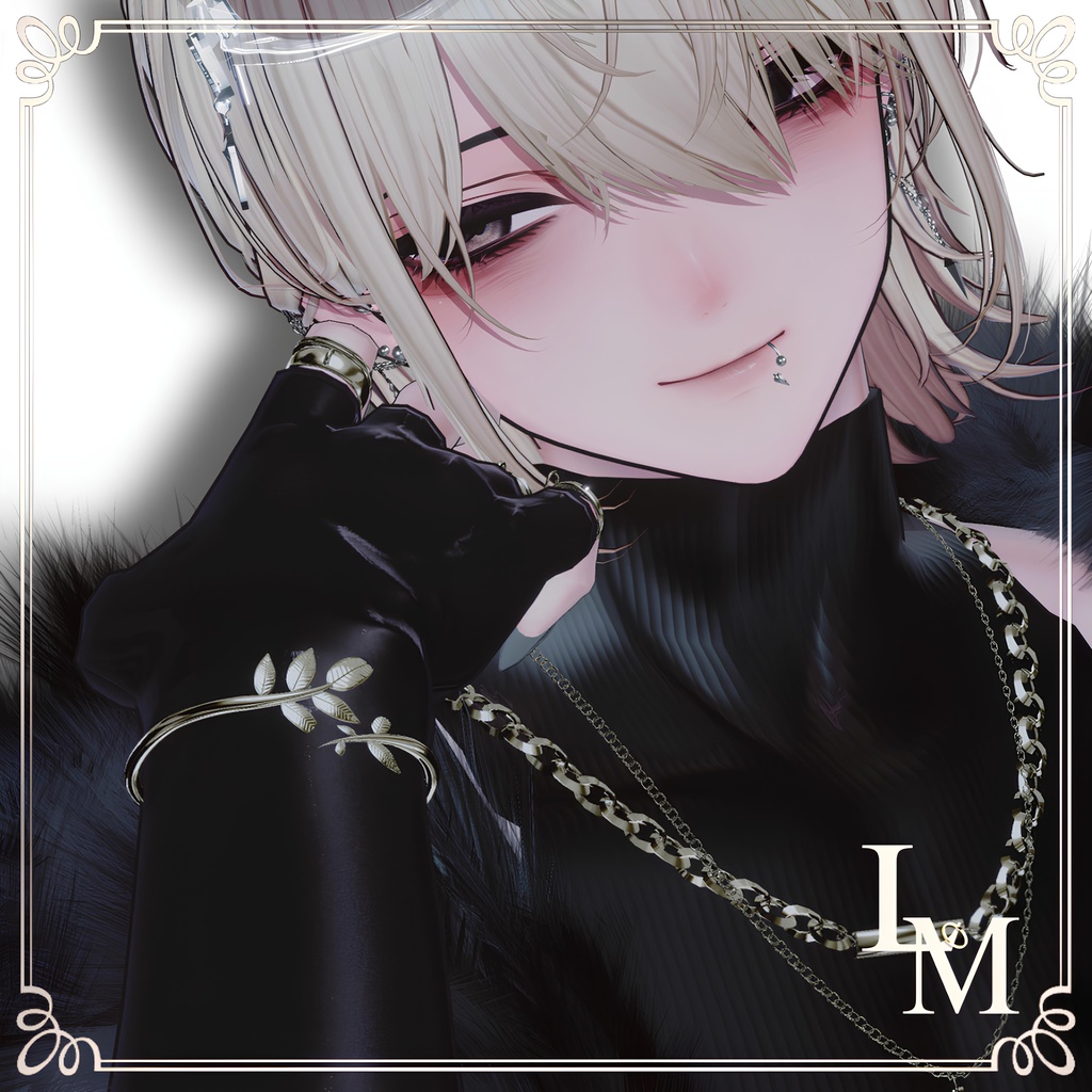 【15アバターMA対応】LeafBracelet #luminous