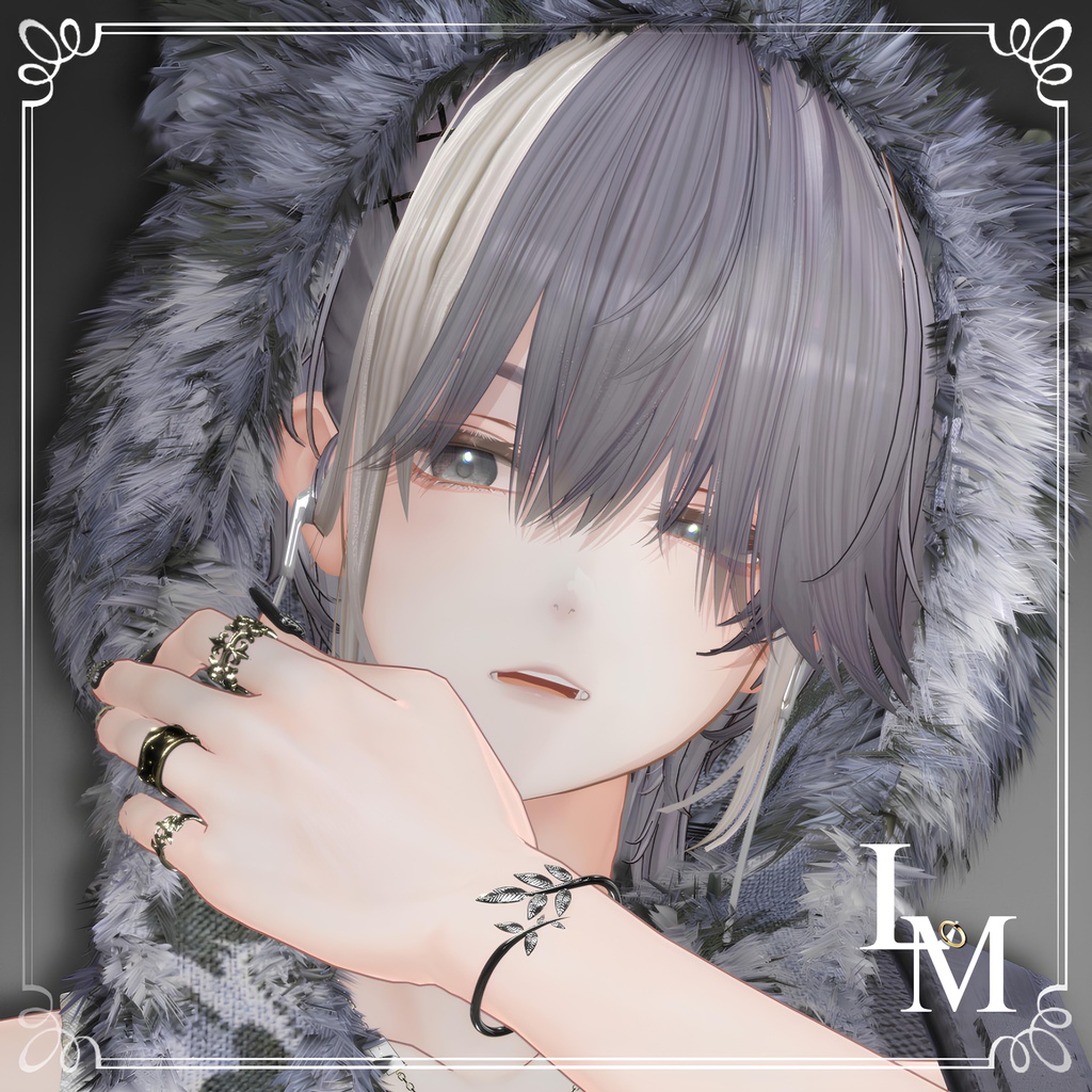 【15アバターMA対応】LeafBracelet #luminous