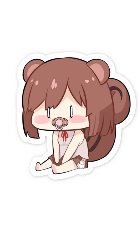 みーちゃんステッカー