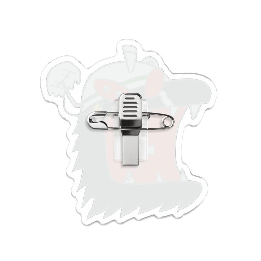 ドカユキンアクリルバッジ