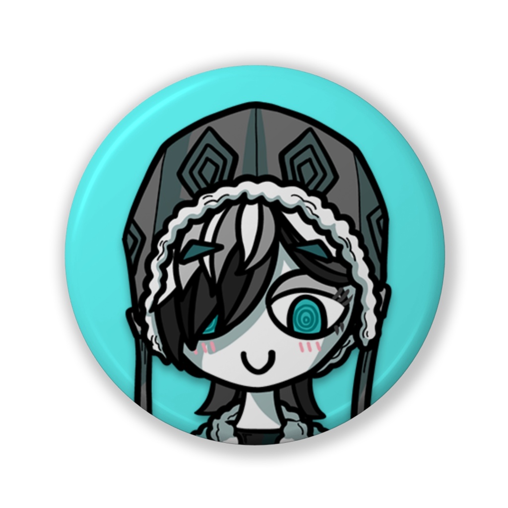 ウィンターダストシンプル缶バッジ