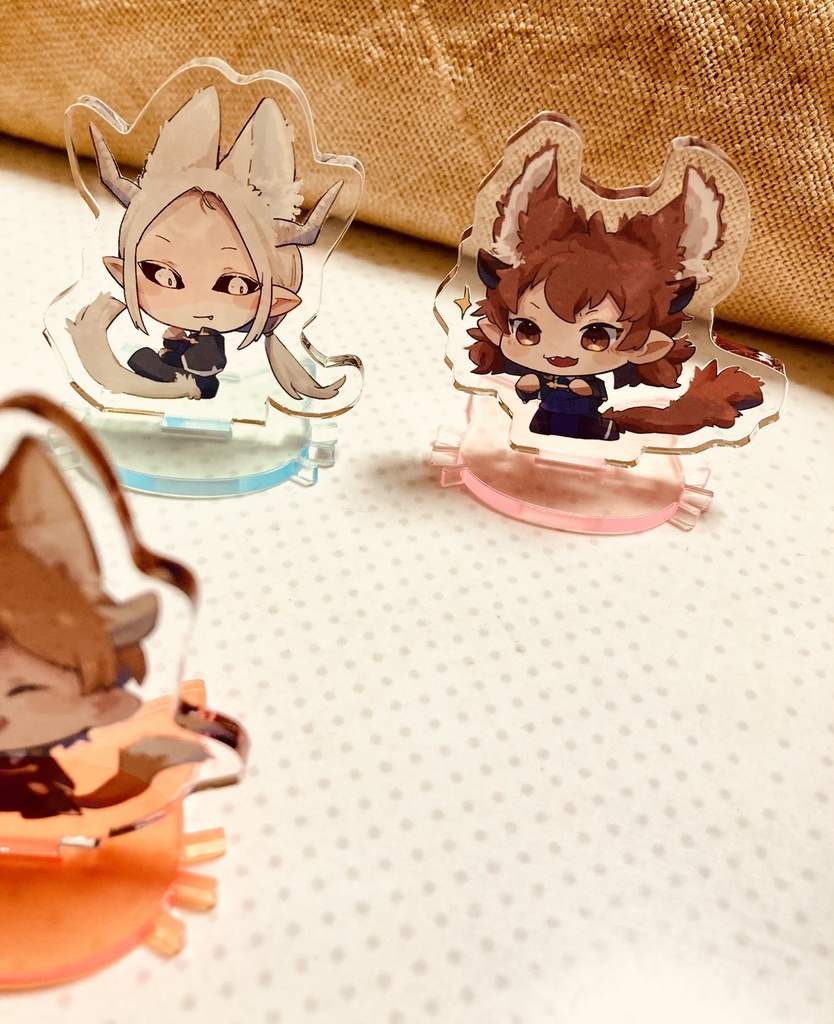 バビルス教師陣にゃんこアクスタ