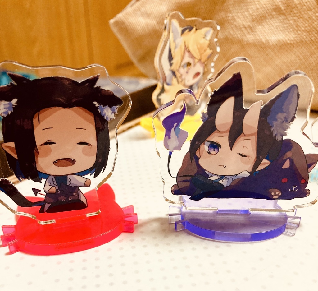 バビルス教師陣にゃんこアクスタ