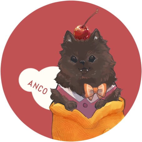 ポメチワタイ焼き缶バッジ