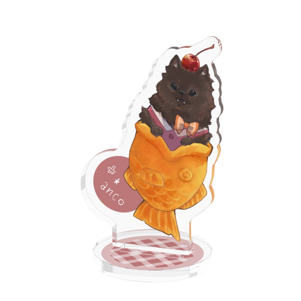 ポメチワタイ焼きアクスタ