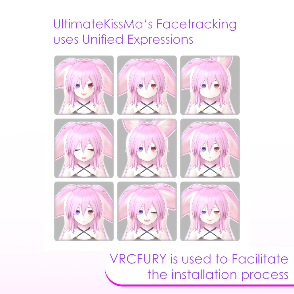 【UltimateKissMa Facetracking】 UltimateKissMa フェイストラッキング