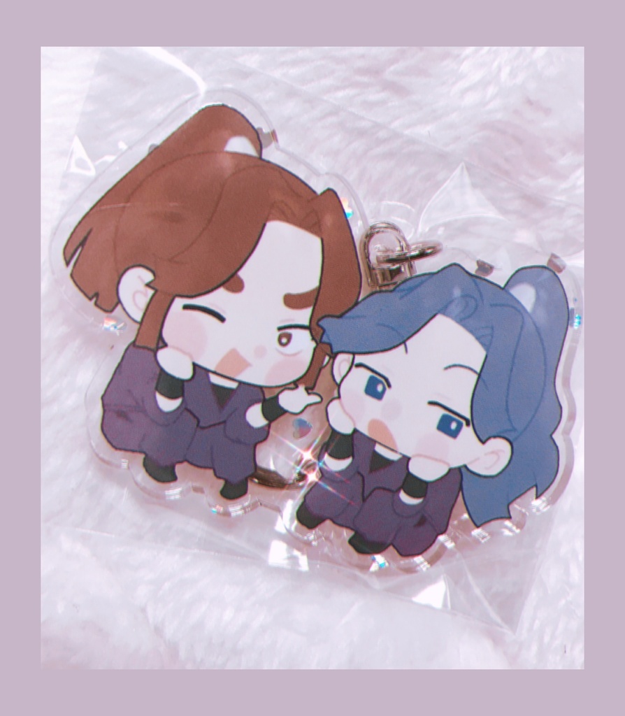 おすわりアクキー (匿名配送)