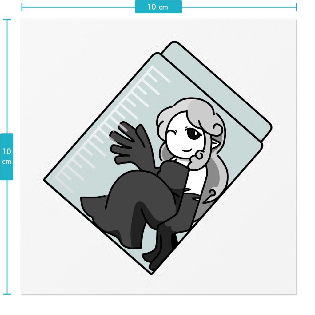 ヘルハモ:ステッカー(ネザリィ)