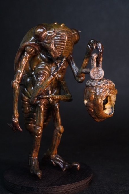 蝉さん ランプ持ち