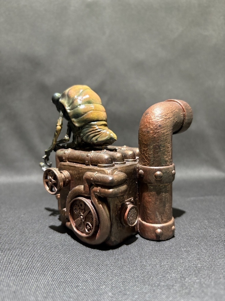 配管塔(お座り蝉さん用台座)