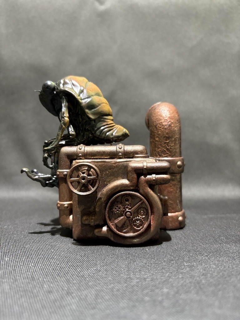 配管塔(お座り蝉さん用台座)