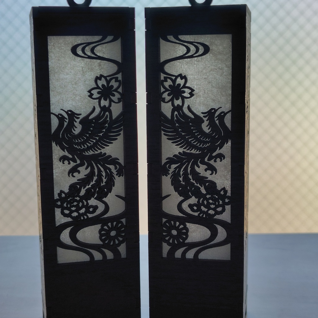 月影灯籠 ~比翼連理の鳳凰~