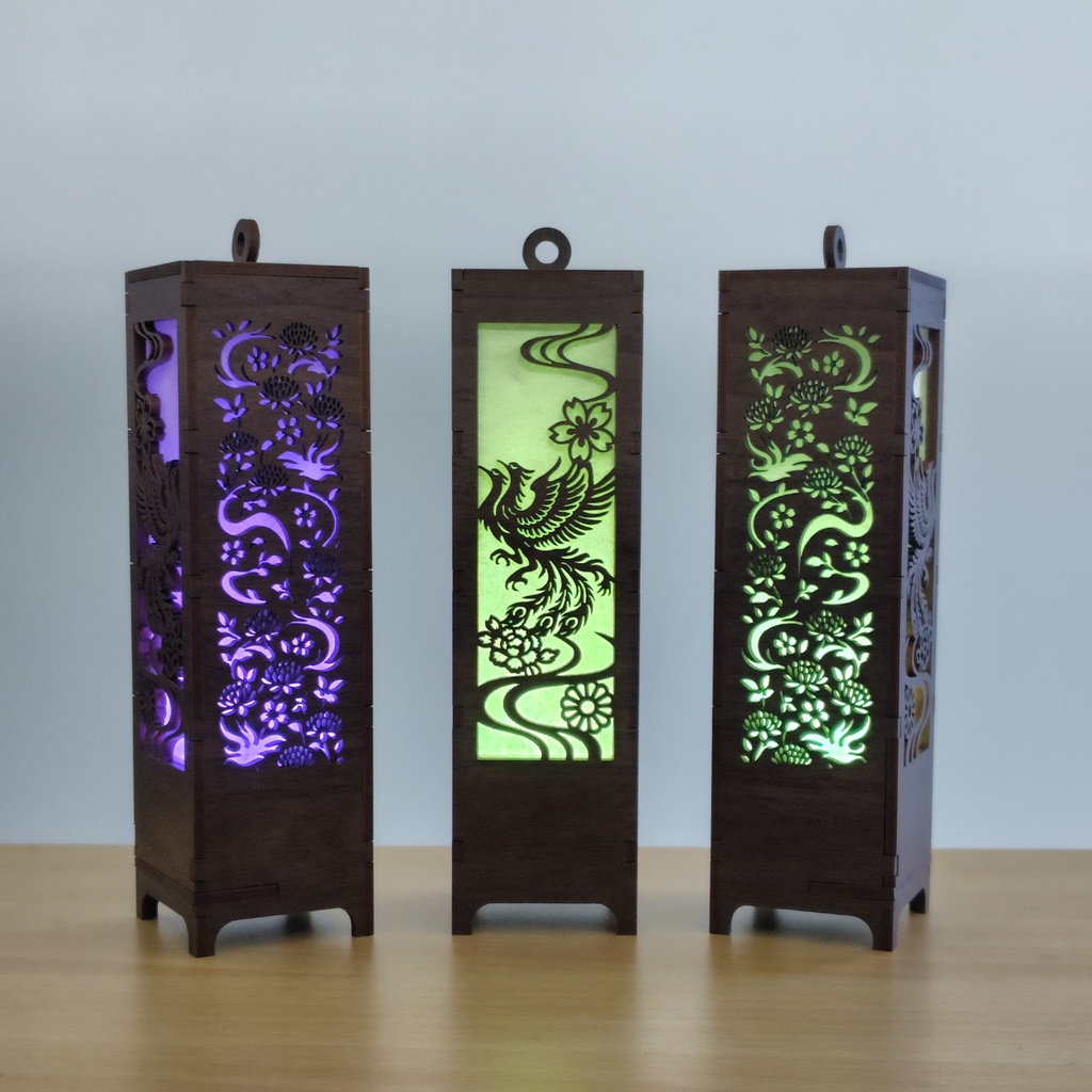 月影灯籠 ~比翼連理の鳳凰~