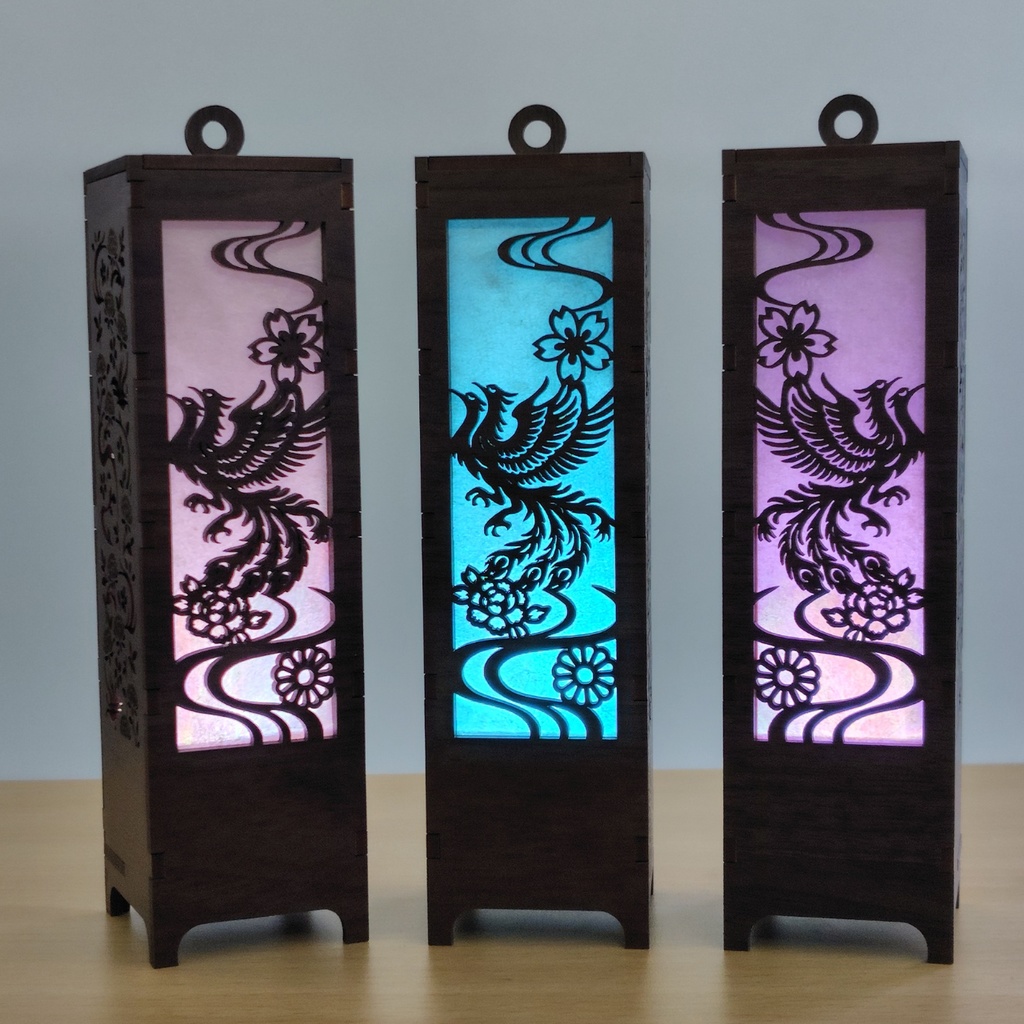 月影灯籠 ~比翼連理の鳳凰~