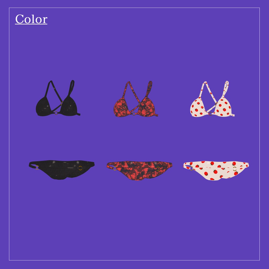 【桔梗・セレスティア対応】リングビキニ