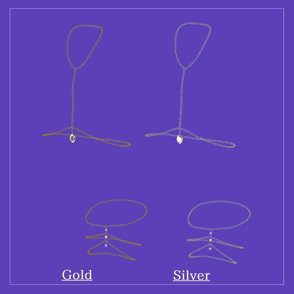 【桔梗・セレスティア対応】ボディチェーン