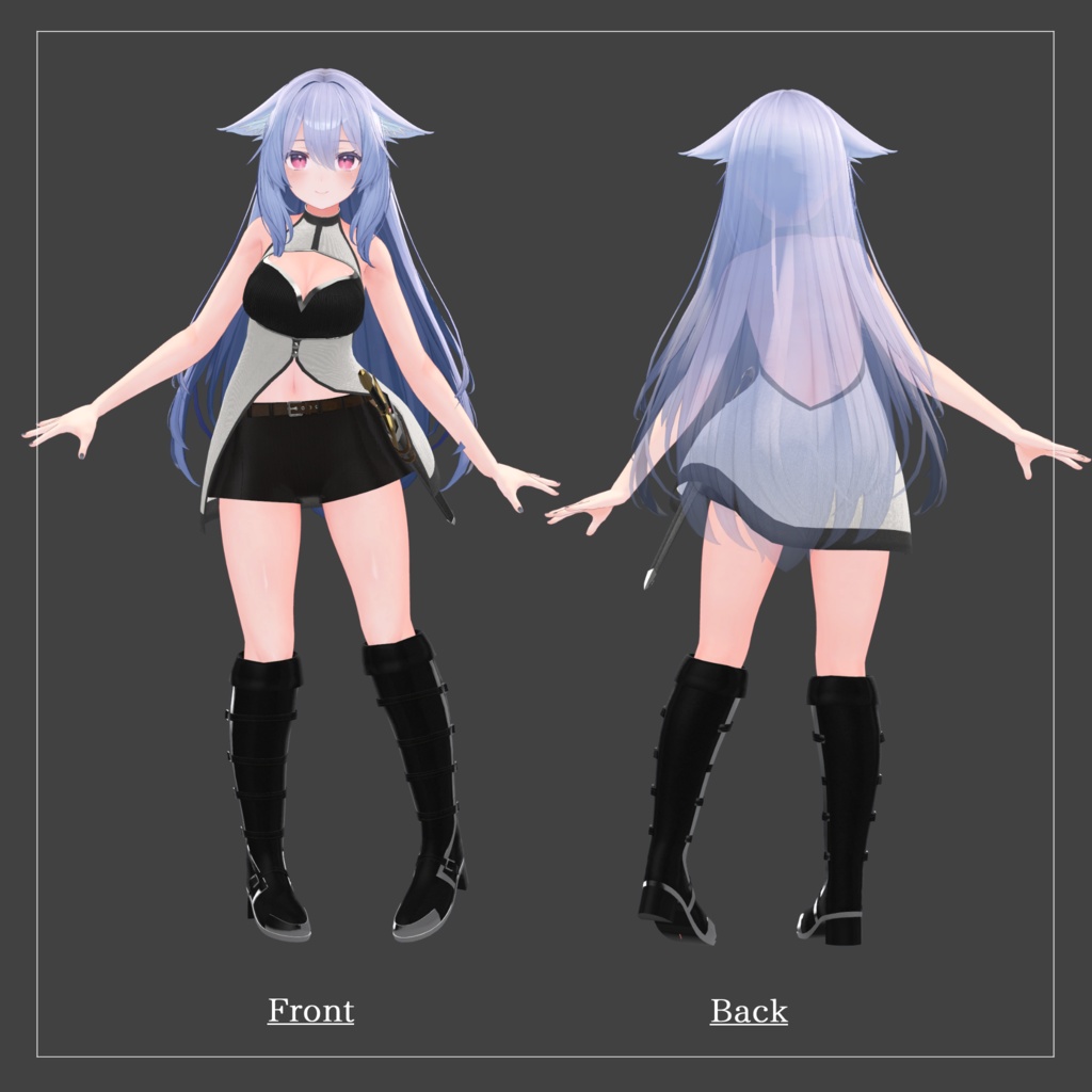 【5アバター対応】Sword Maiden