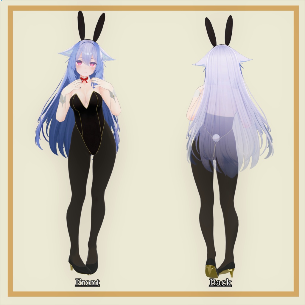 【6アバター対応】Bunny Suit