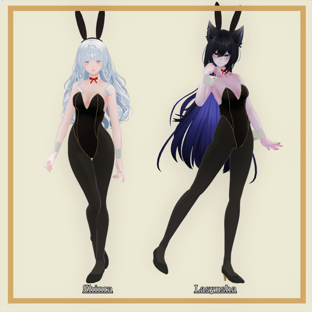 【6アバター対応】Bunny Suit