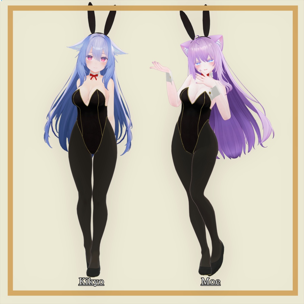 【6アバター対応】Bunny Suit