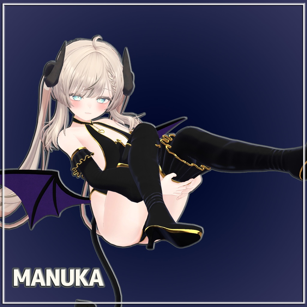 はだけて脱げるギミック付きサキュバス衣装『Allure Succubus』