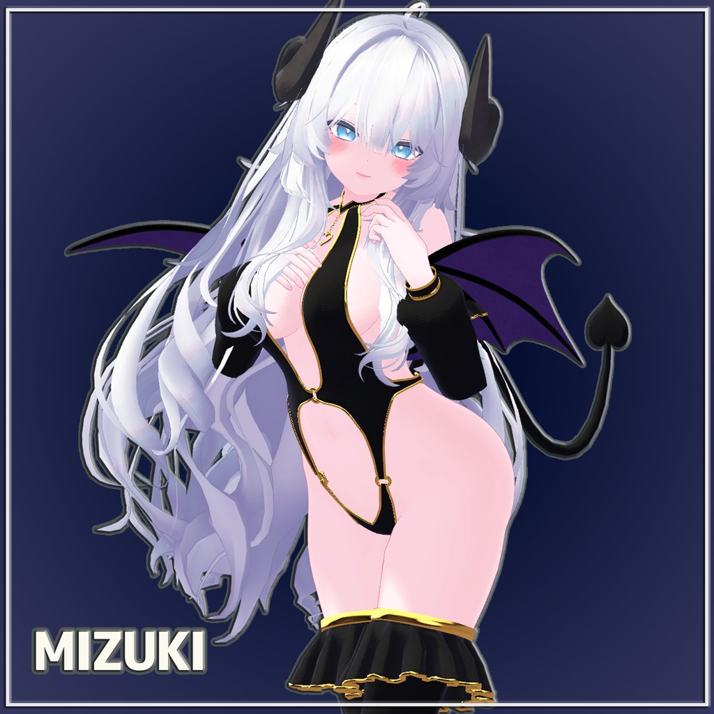 はだけて脱げるギミック付きサキュバス衣装『Allure Succubus』