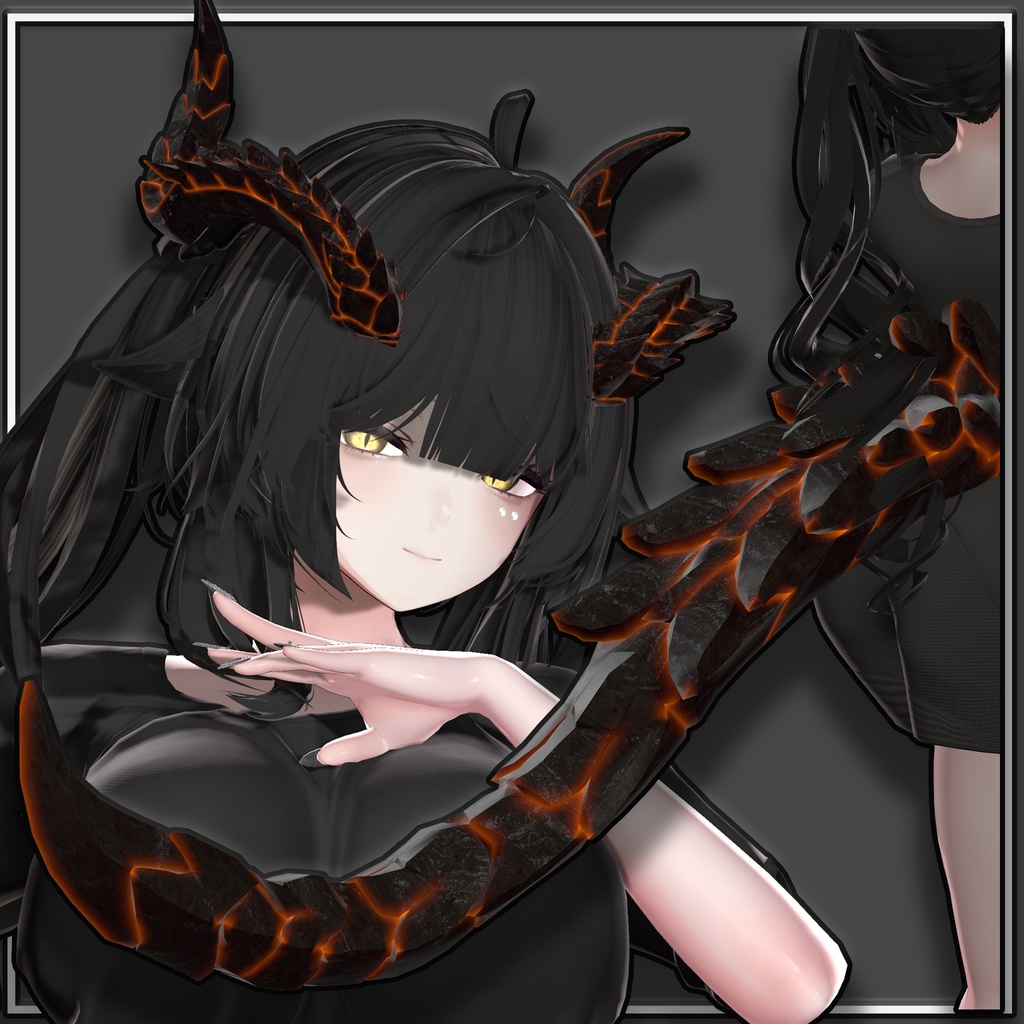 Ignis Dragon Horn&Tail