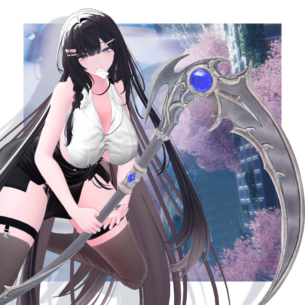 【ギミック付き武器】Aurum Noir Scythe