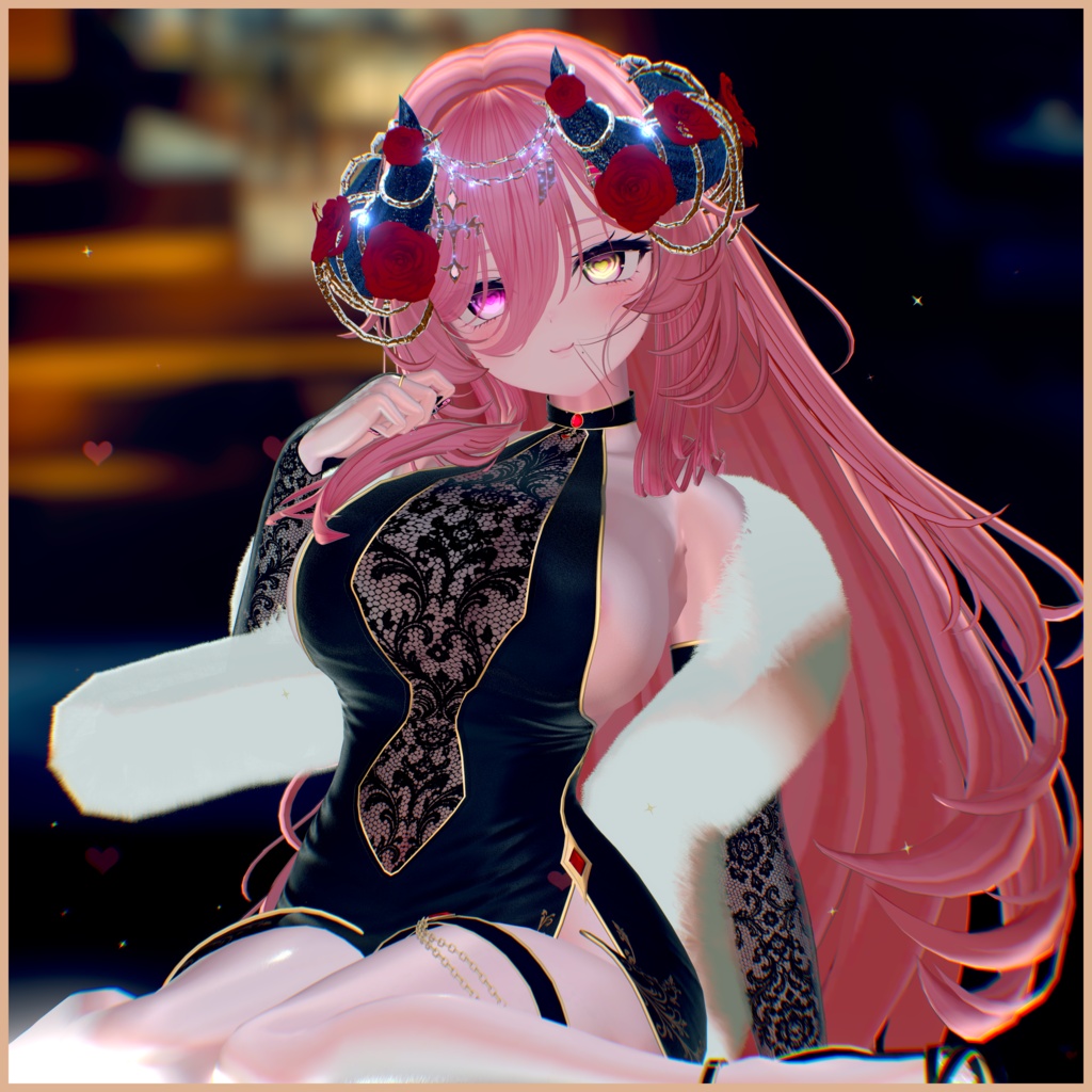 【発売記念セール中!】【ギミック付き衣装】Midnight Mini Dress