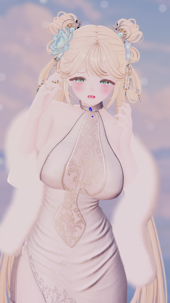 【ギミック付き衣装】Midnight Mini Dress
