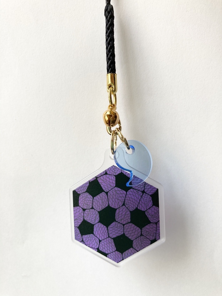 黒獪アクリルキーホルダー