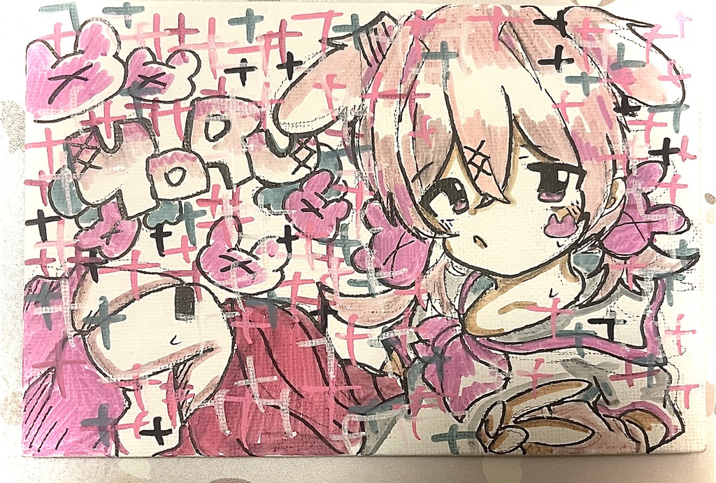 ♡̴⟡.˚mini canvas7°・*:.。.☆