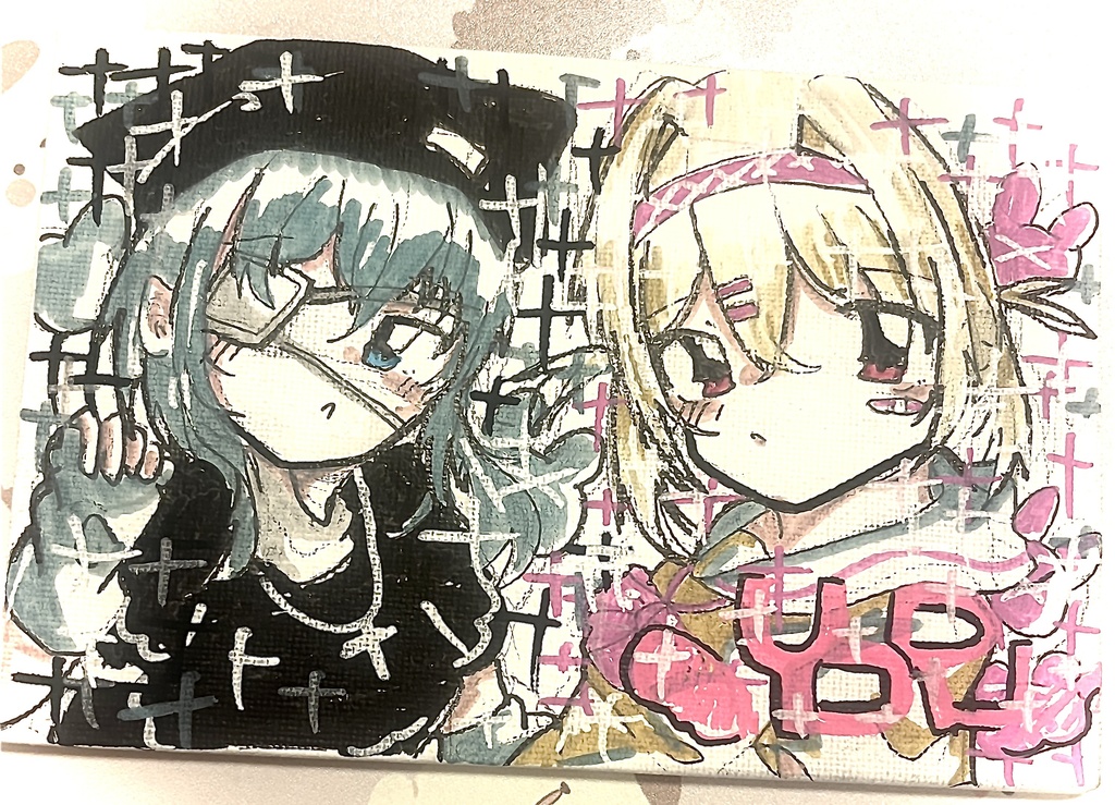 °・*:.。.☆mini canvas9♡̴⟡.˚