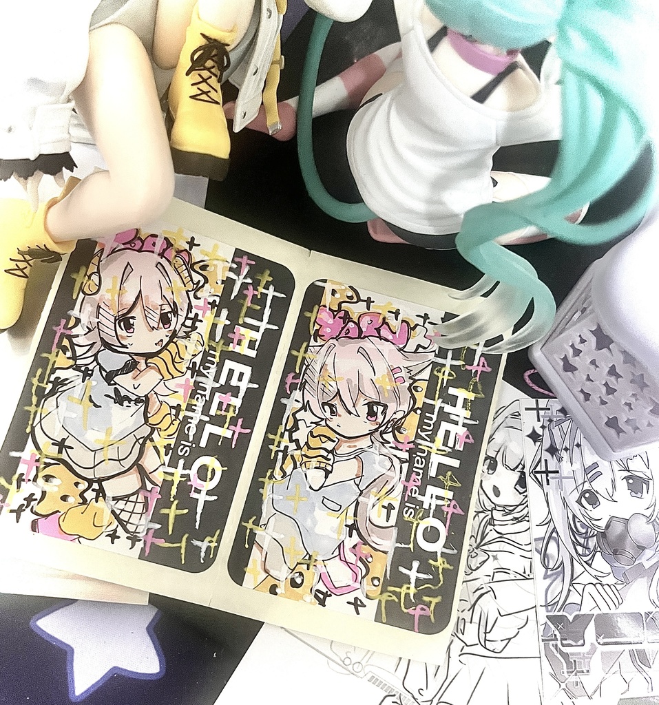 °・*:.。.☆oc sticker 💛