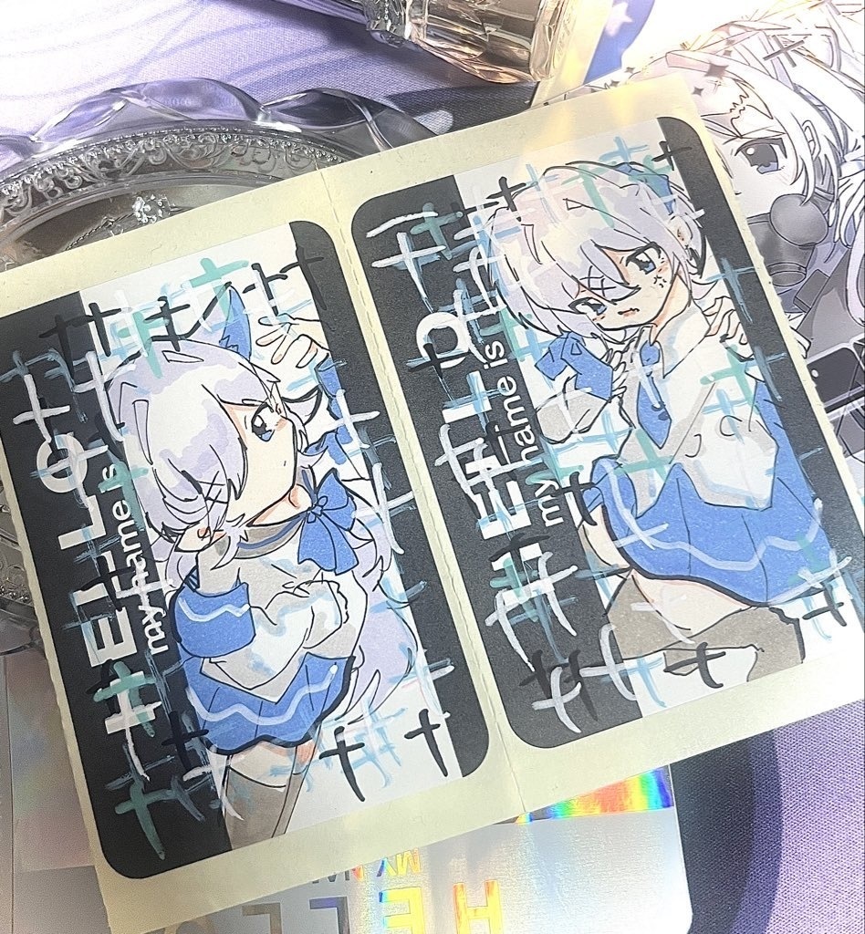 ✩.*˚oc sticker⋆✦11°・*:.。.☆