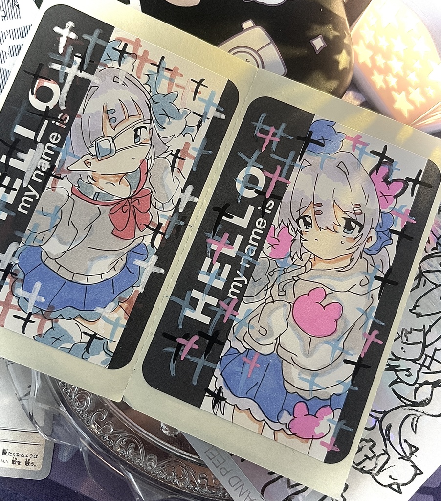 ⋆✦oc sticker( ᐢ. ̫ .ᐢ )°・*:.。.☆