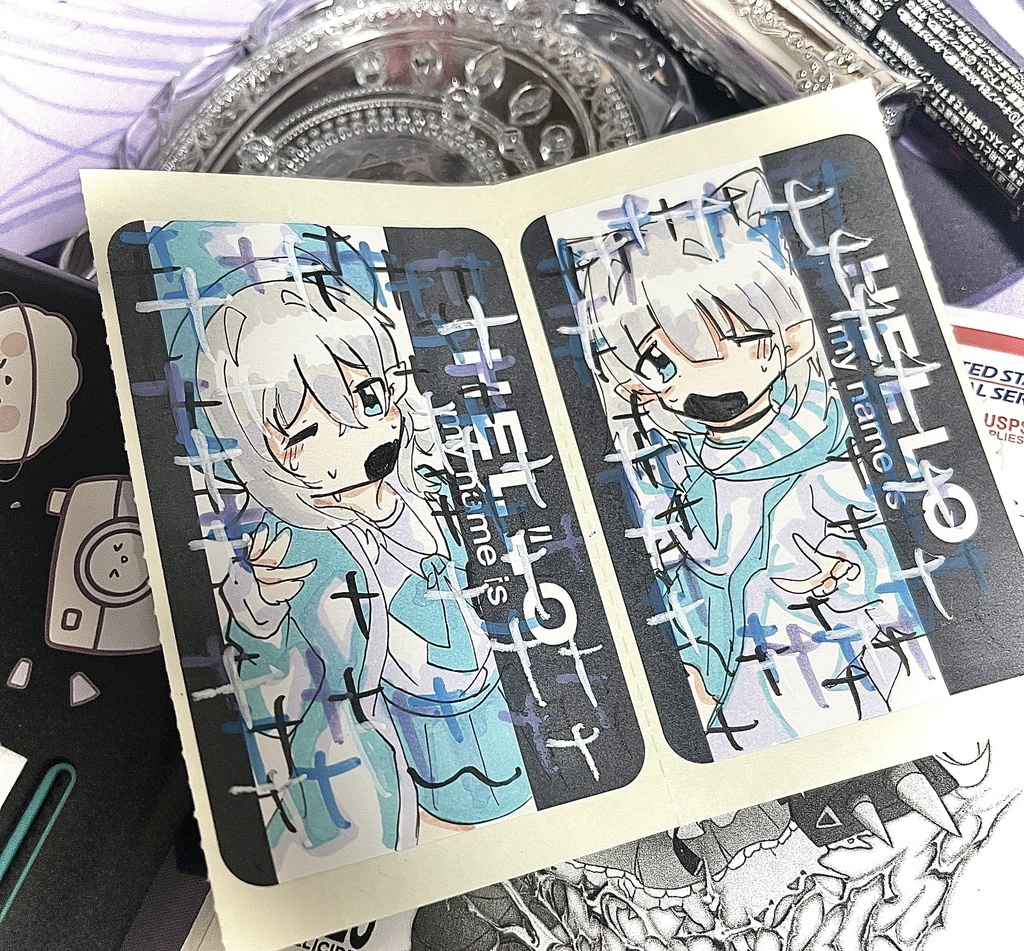 ⋆✦oc sticker⟡.·*.mirai⋆✦