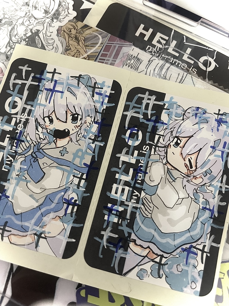 ⟡.·*.oc character°・*:.。.☆𝐁𝐋𝐔𝐄