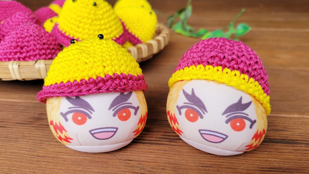 秋の味覚なお帽子(芋)