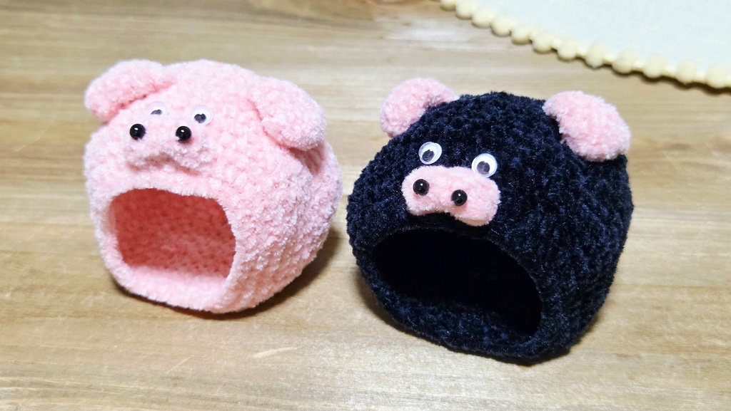 ぶたまんじゅうのおくるみ